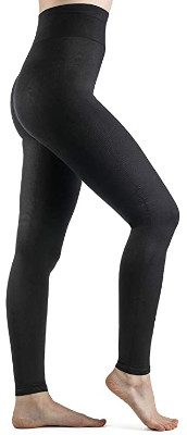 Sigvaris Soft Silhouette Opaque Footless Compression Leggings